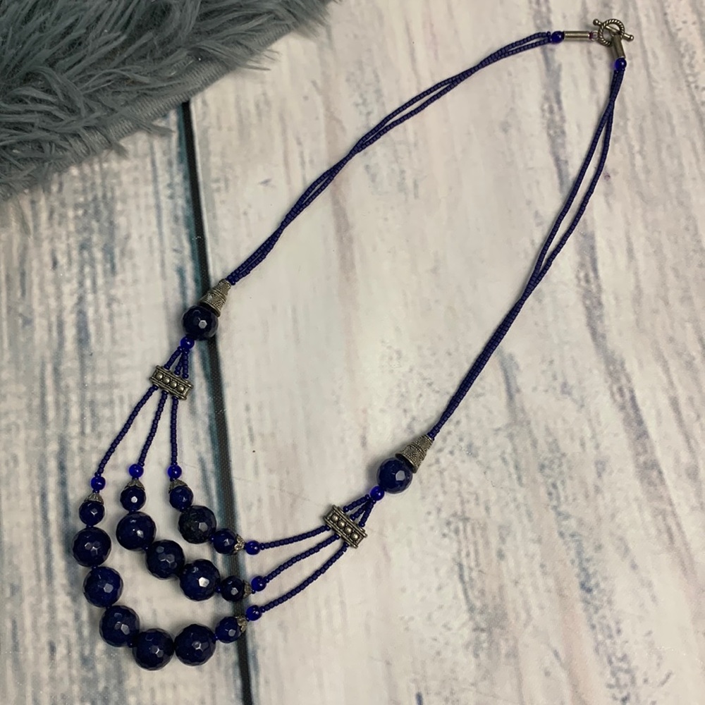 Blue Lapis Lazuli Necklace